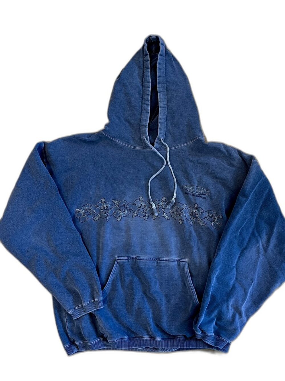 VTG Wavelengths Morro Bay Hoodie Sz M Faded S